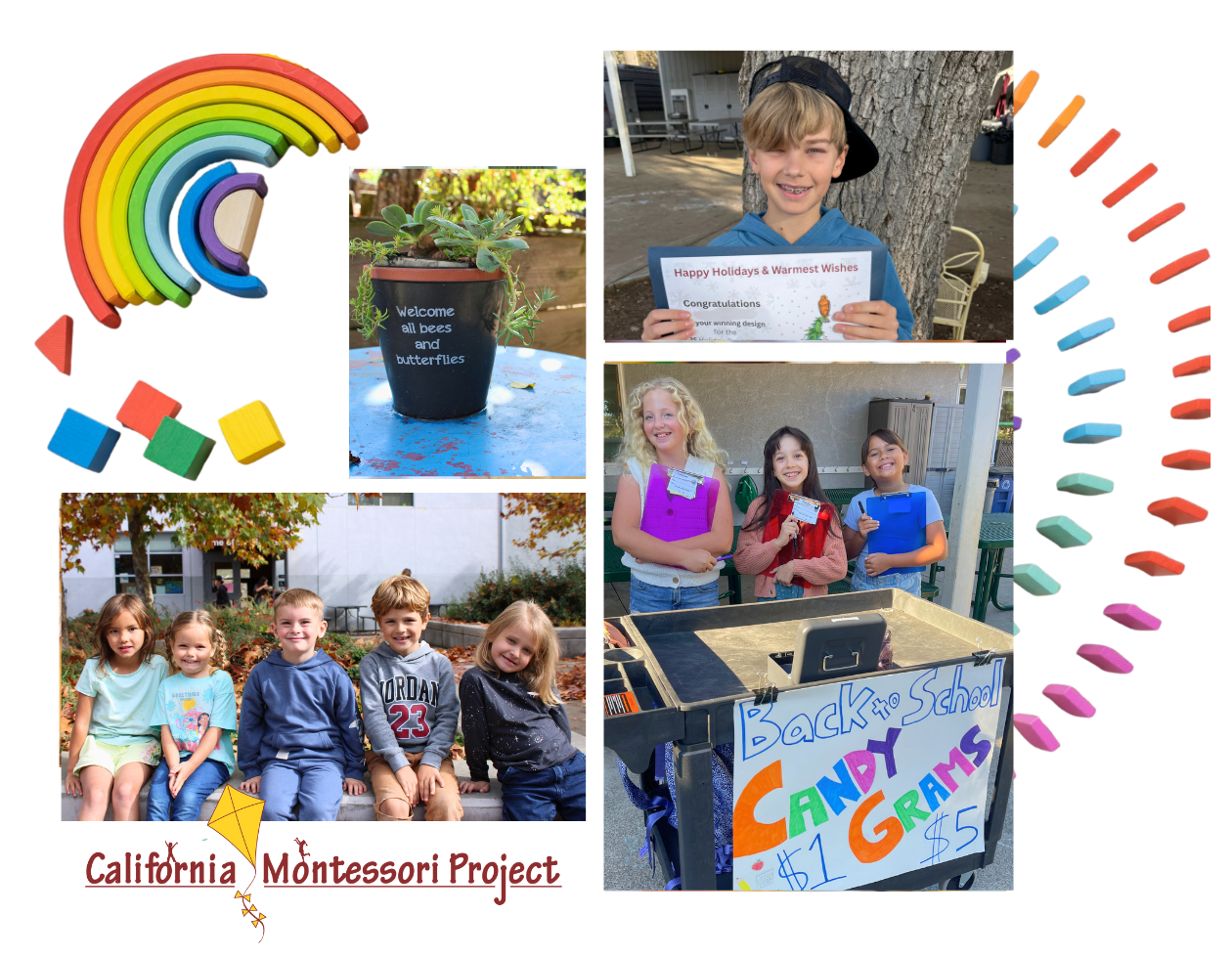 Students around campus 